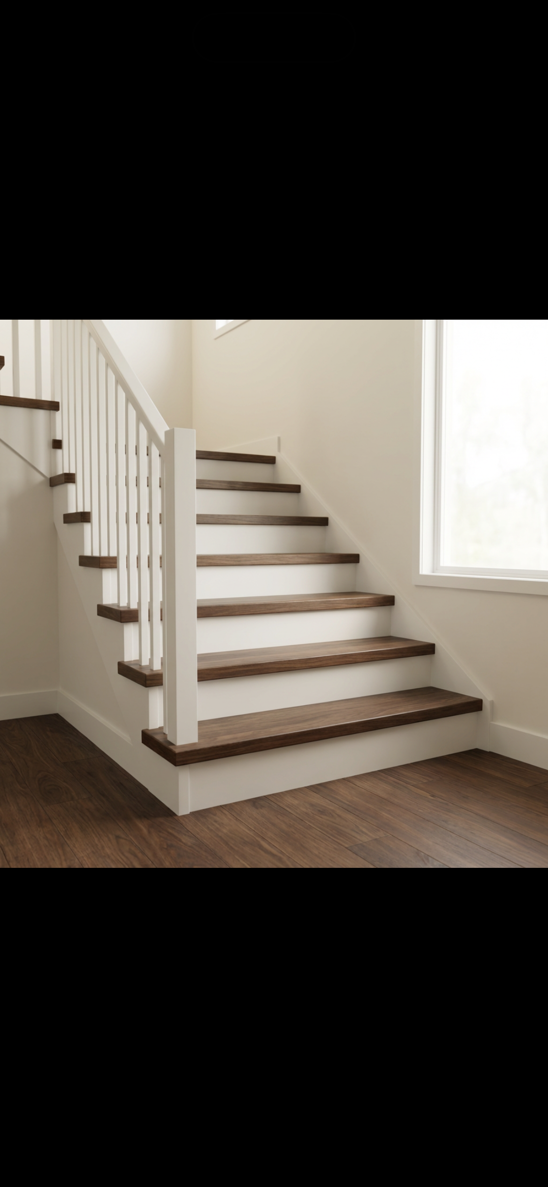 Custom Vinyl Staircases